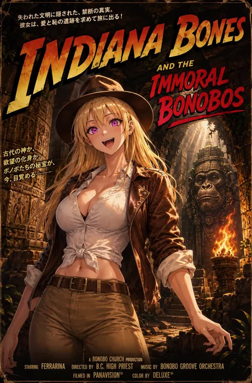 INDIANA BONES  THEME OF ADVENTURE artwork