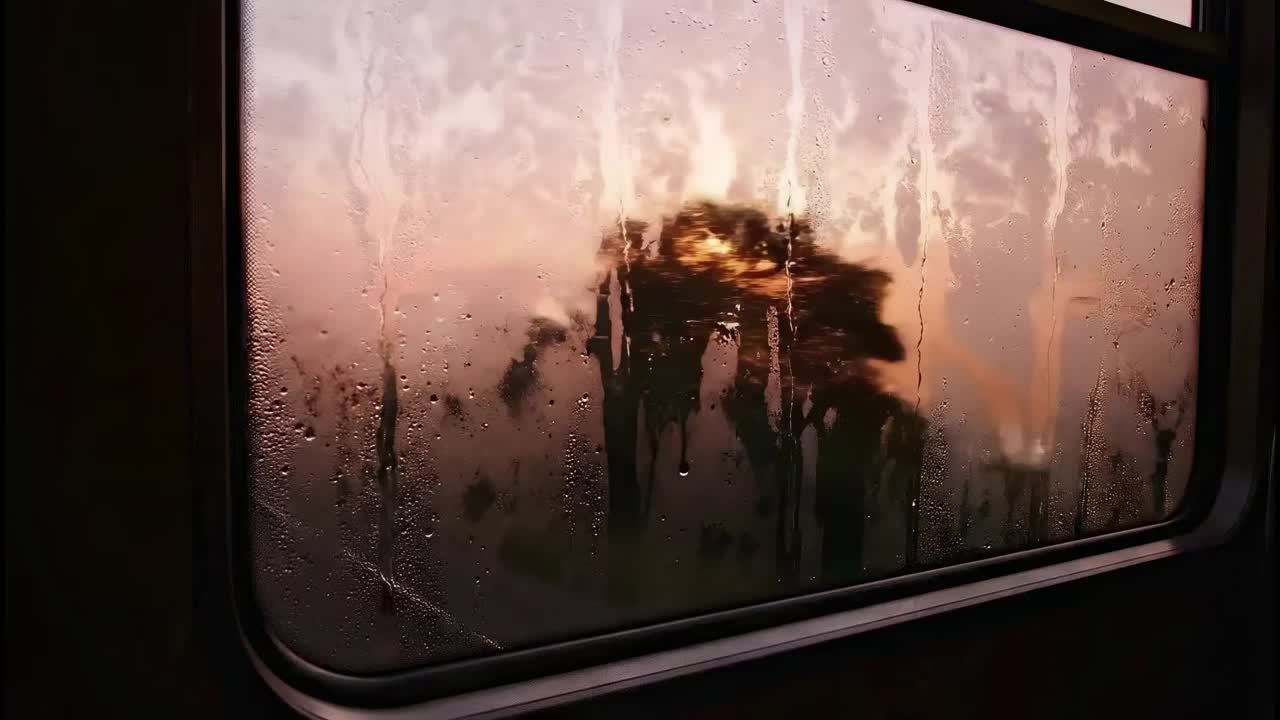 The train is rushing artwork