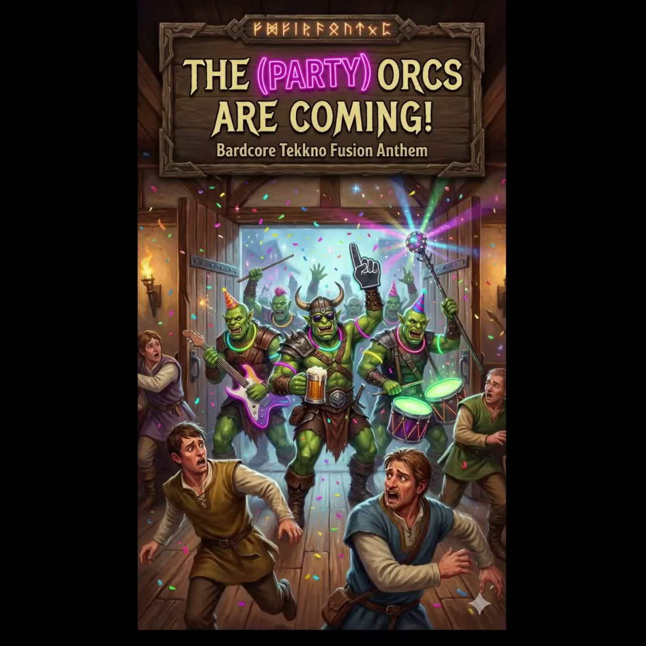 THE (party) ORCS ARE COMING! (2nd evening) artwork