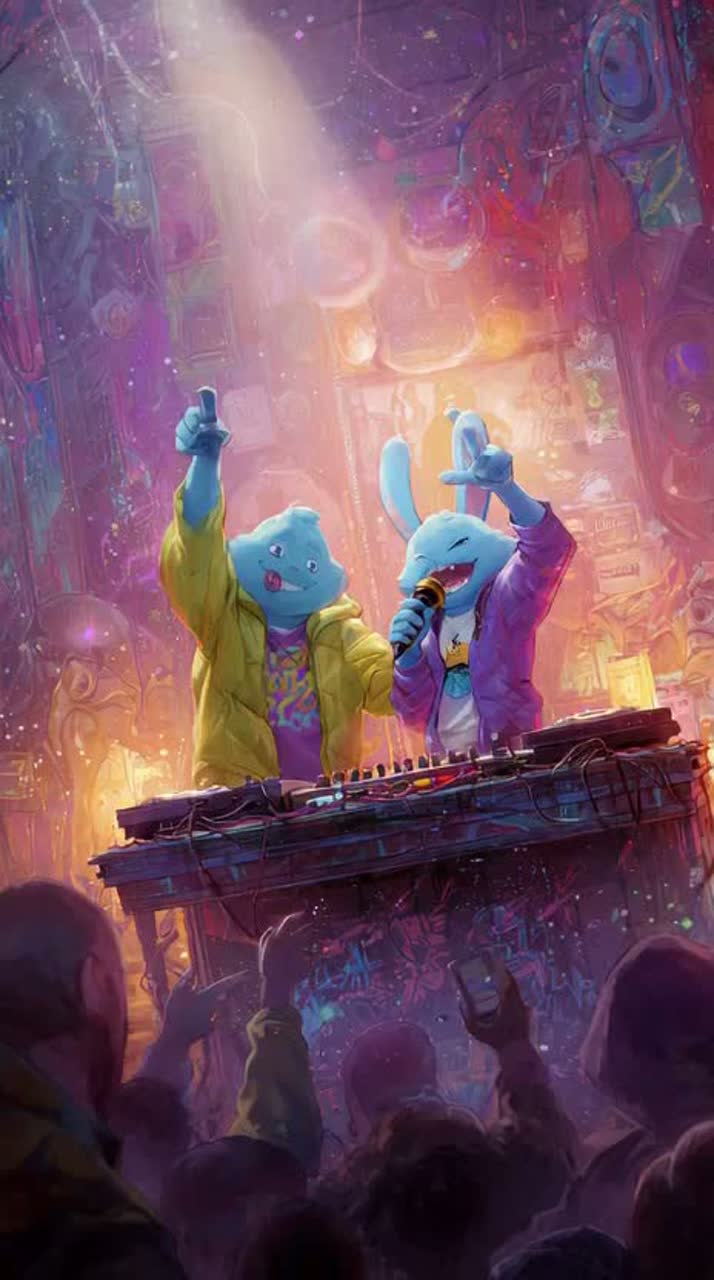 Die Saftige Labubu-Party artwork