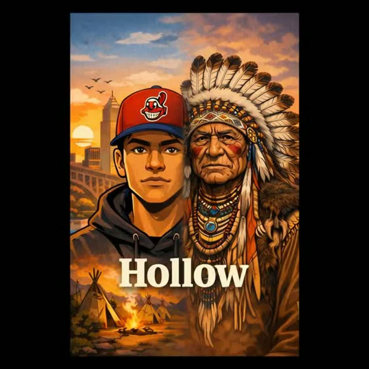 Hollow artwork