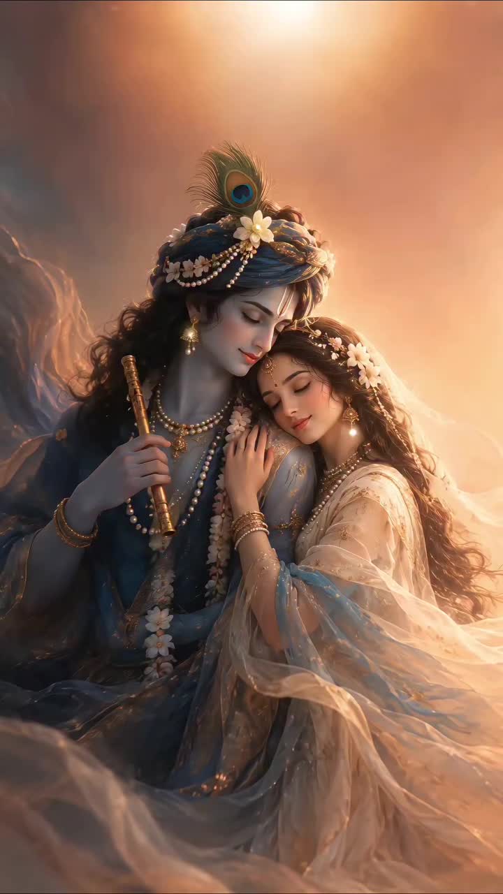 भज मन राधे गोविंदा artwork