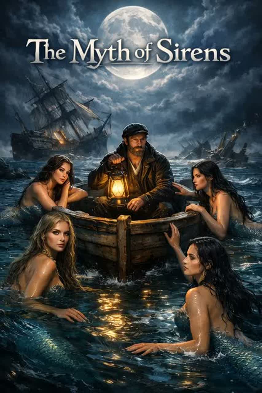 🧜‍♀️ ❝𝐓𝐡𝐞 𝐌𝐲𝐭𝐡 𝐨𝐟 𝐒𝐢𝐫𝐞𝐧𝐬❞ 🧜‍♀️ artwork