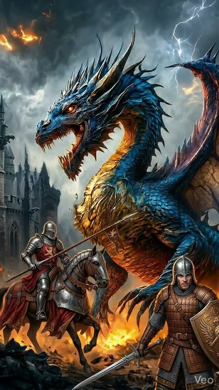 Balaurul din Ruine (The Dragon of the Ruins) artwork