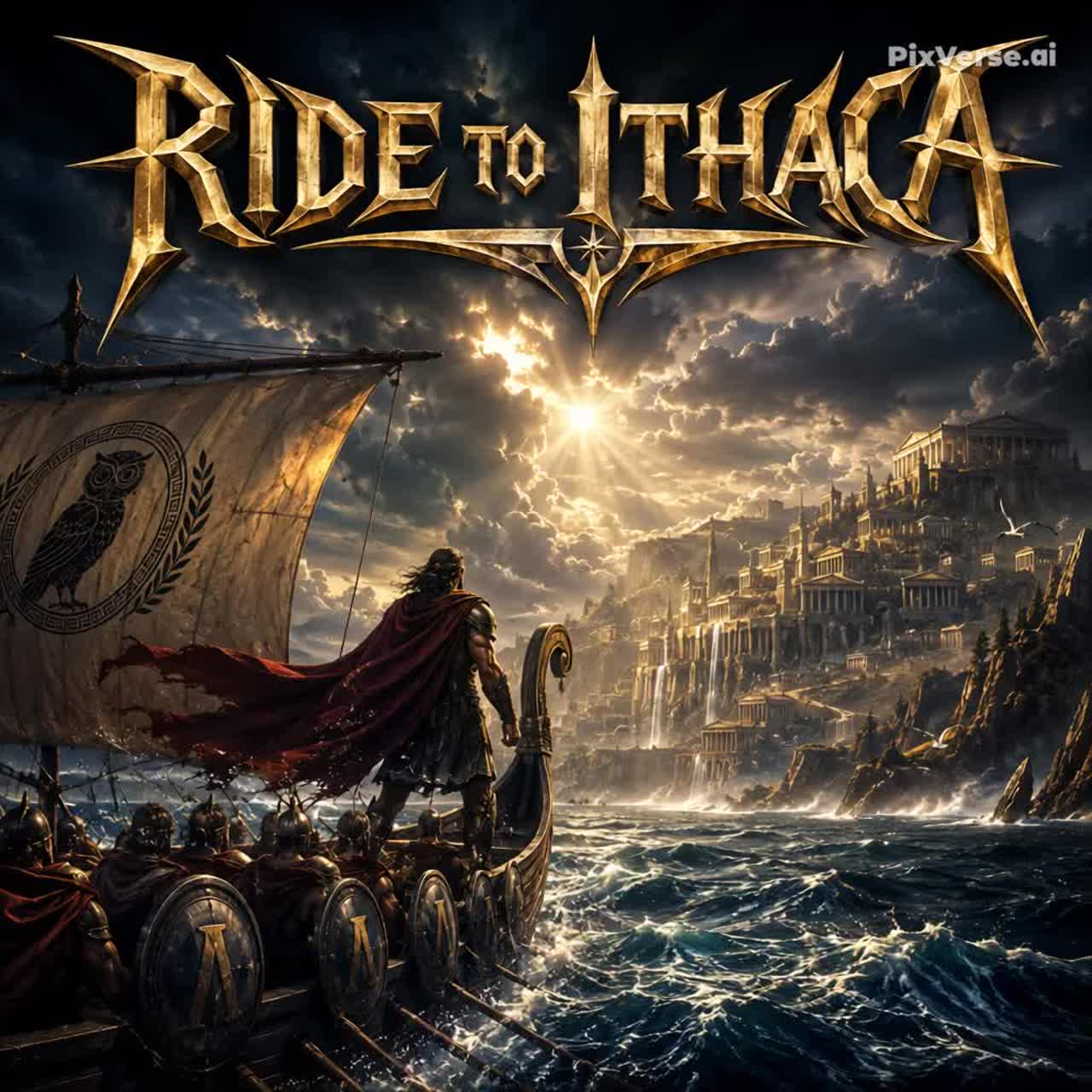 Ride to Ithaca artwork