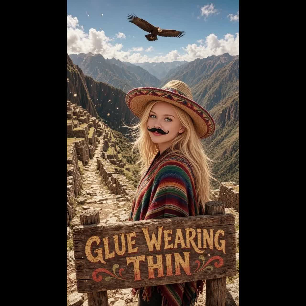 Glue Wearing Thin artwork