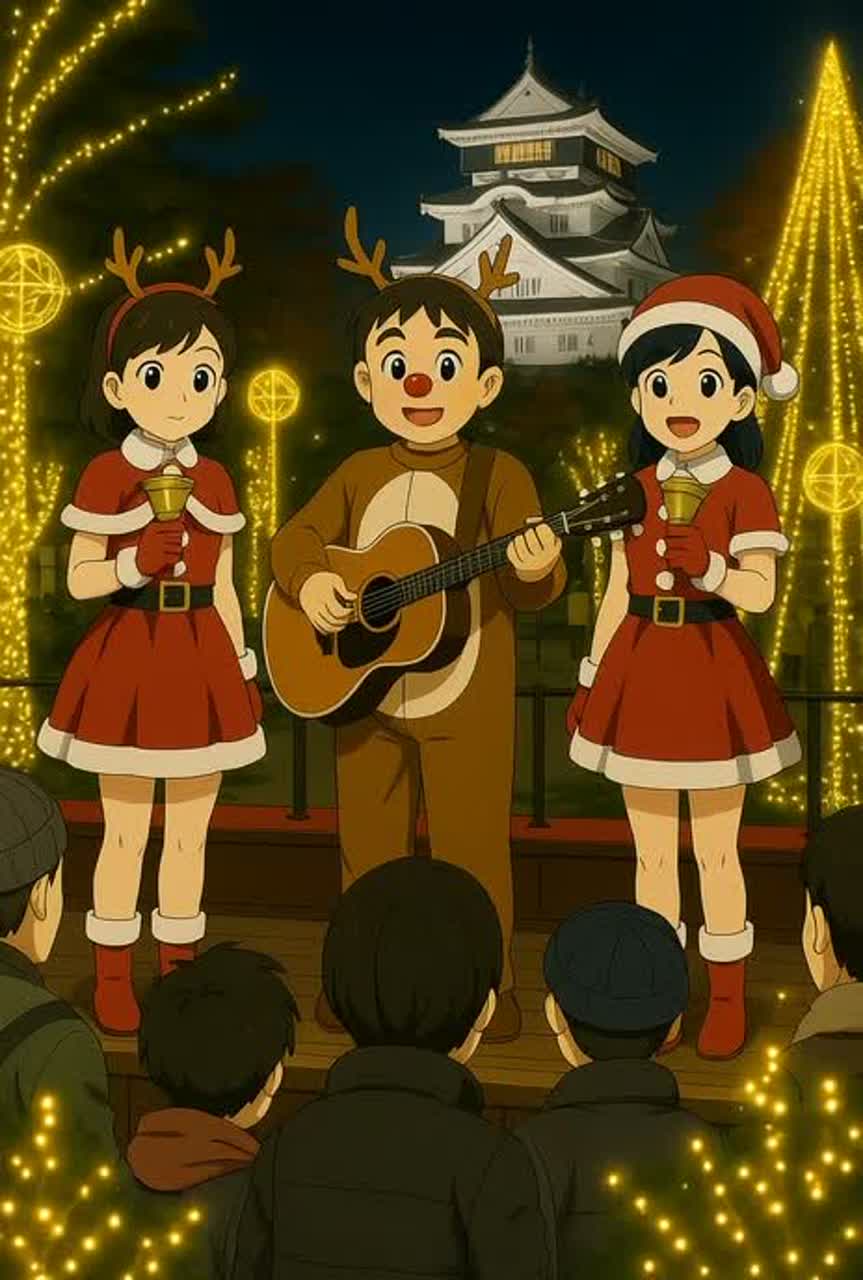 Hot Christmas artwork