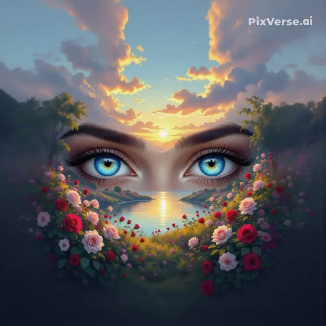 Zafír szemű éden artwork