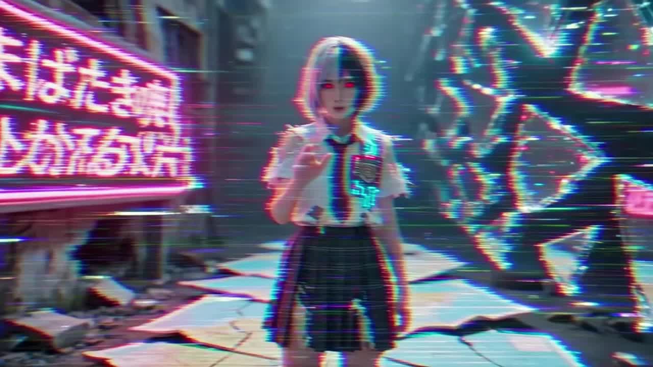 『Kira kira null』 地雷除去系女子アイドル artwork