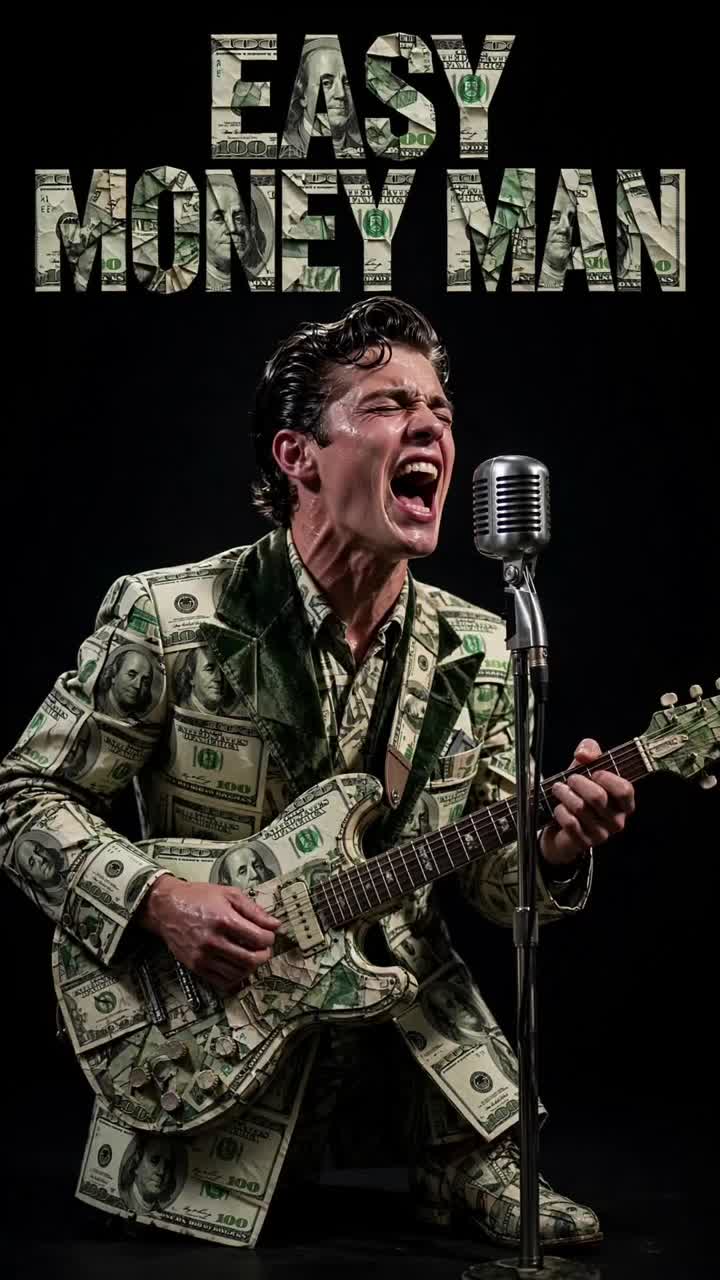 💵Easy Money Man💵 | 1950s Rock'n'Roll artwork