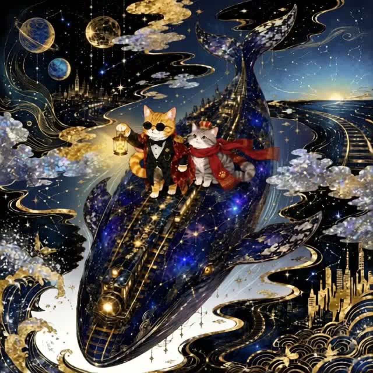 Starry Whale Voyage #NGD-1 artwork