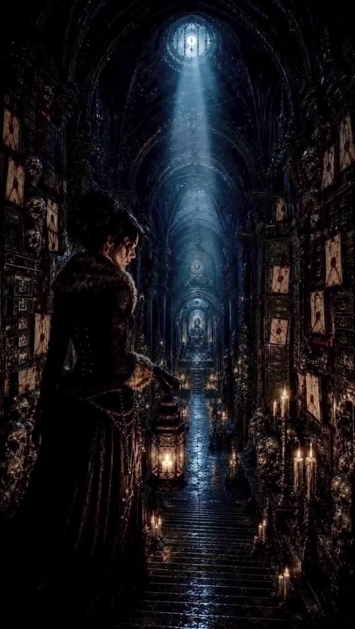 Moonlit Catacombs -  Incantatrix Lunaris version artwork