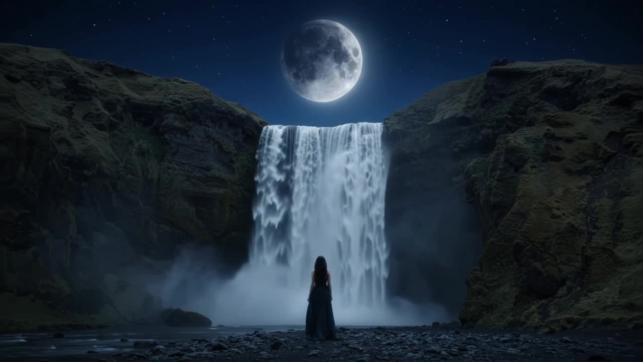 WATERFALL — MOON INTO SUN (Berti75 Eclipse Remix) cover art