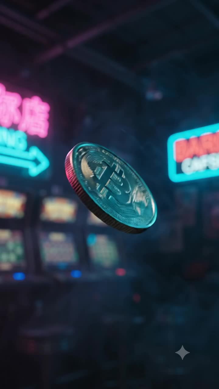 表と裏で勝負するコイン artwork