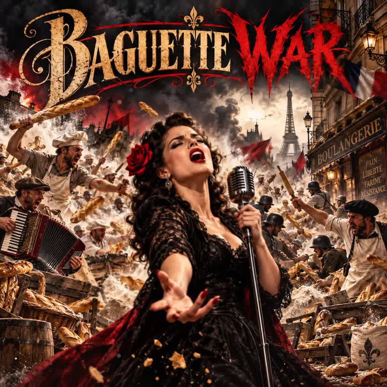 Baguette War artwork