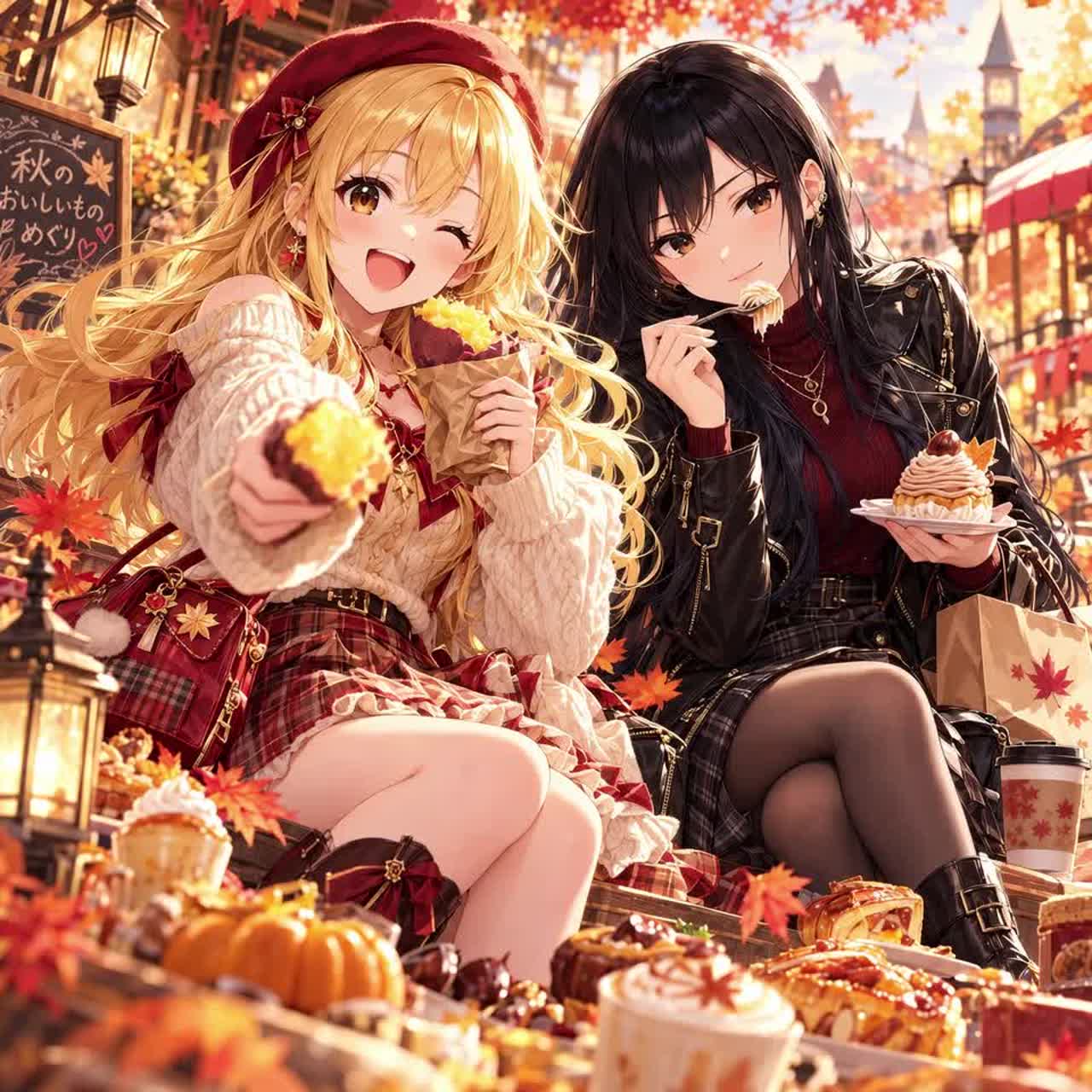 ダイエットは明日から。〜食欲の秋〜 artwork