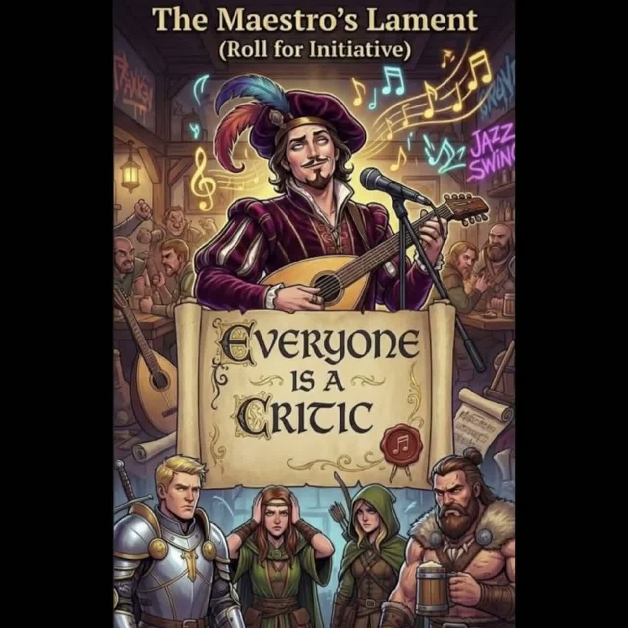 The Maestro’s Lament (Everyone is a critic) artwork