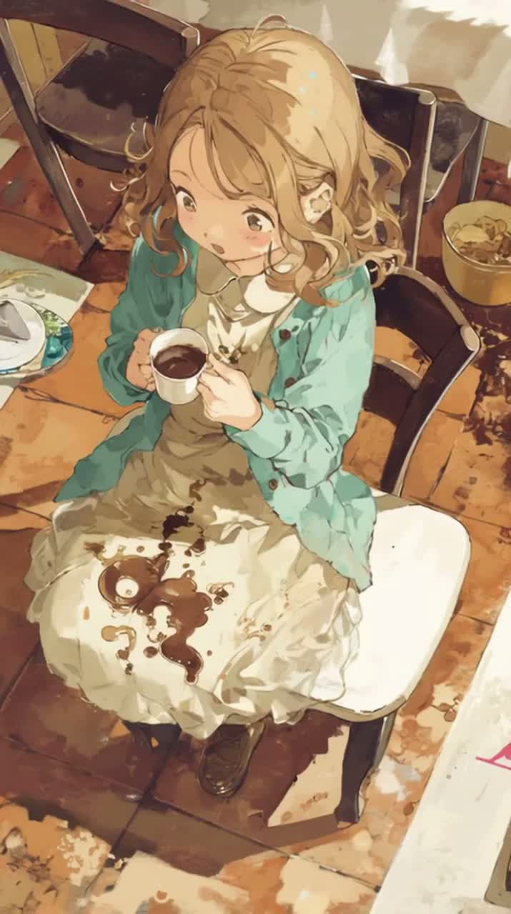 コーヒーコップの底がみたい I Want to See the Bottom of My Coffee Cup