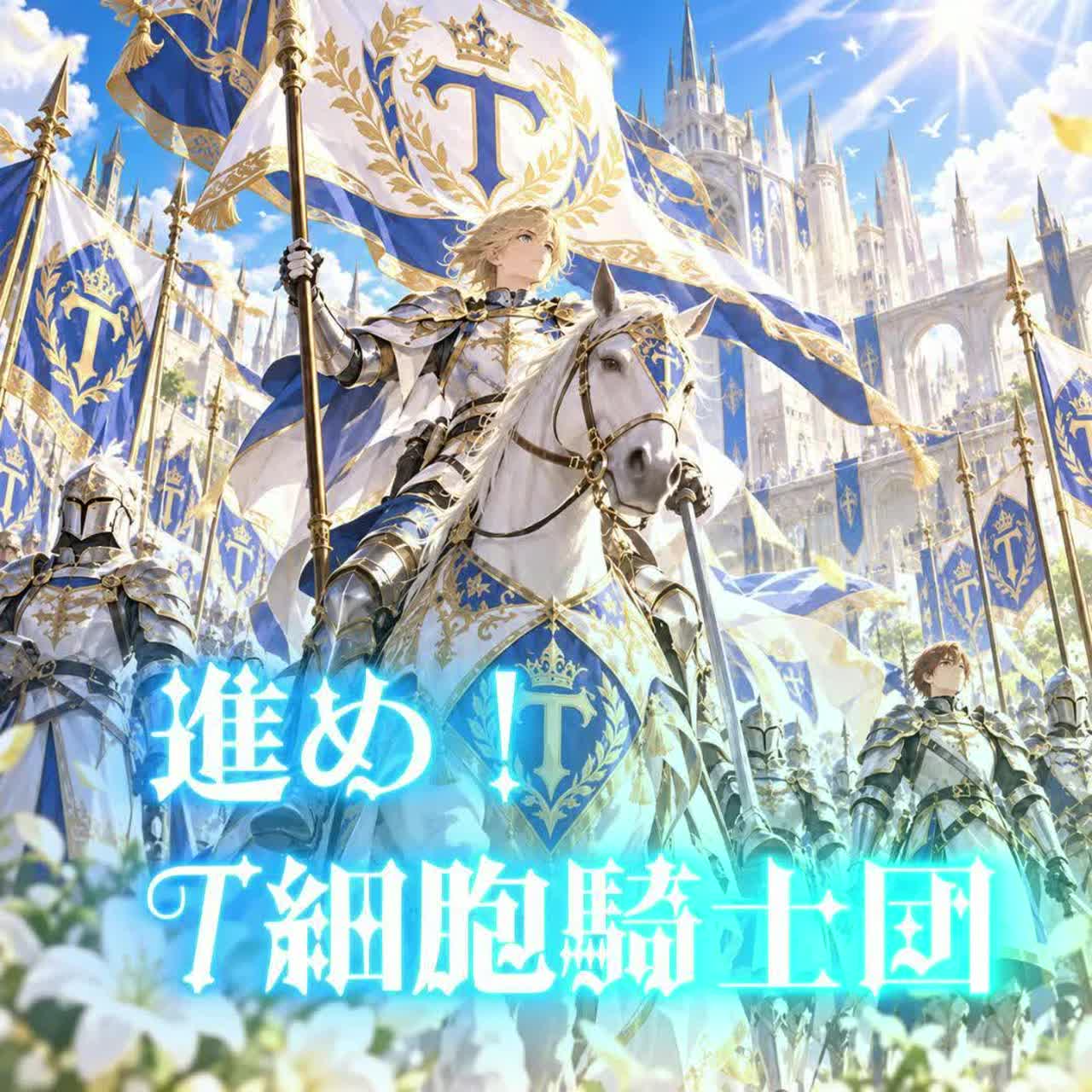 『進め！T細胞騎士団』 《免疫細胞③》 artwork