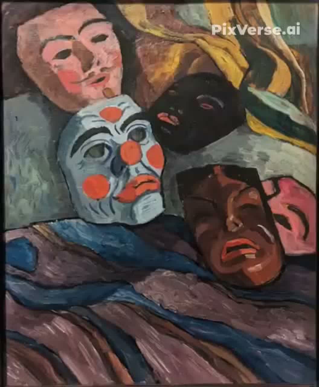Masken (Gabriele Münter - Teil 2 | Magnolia Collab) artwork
