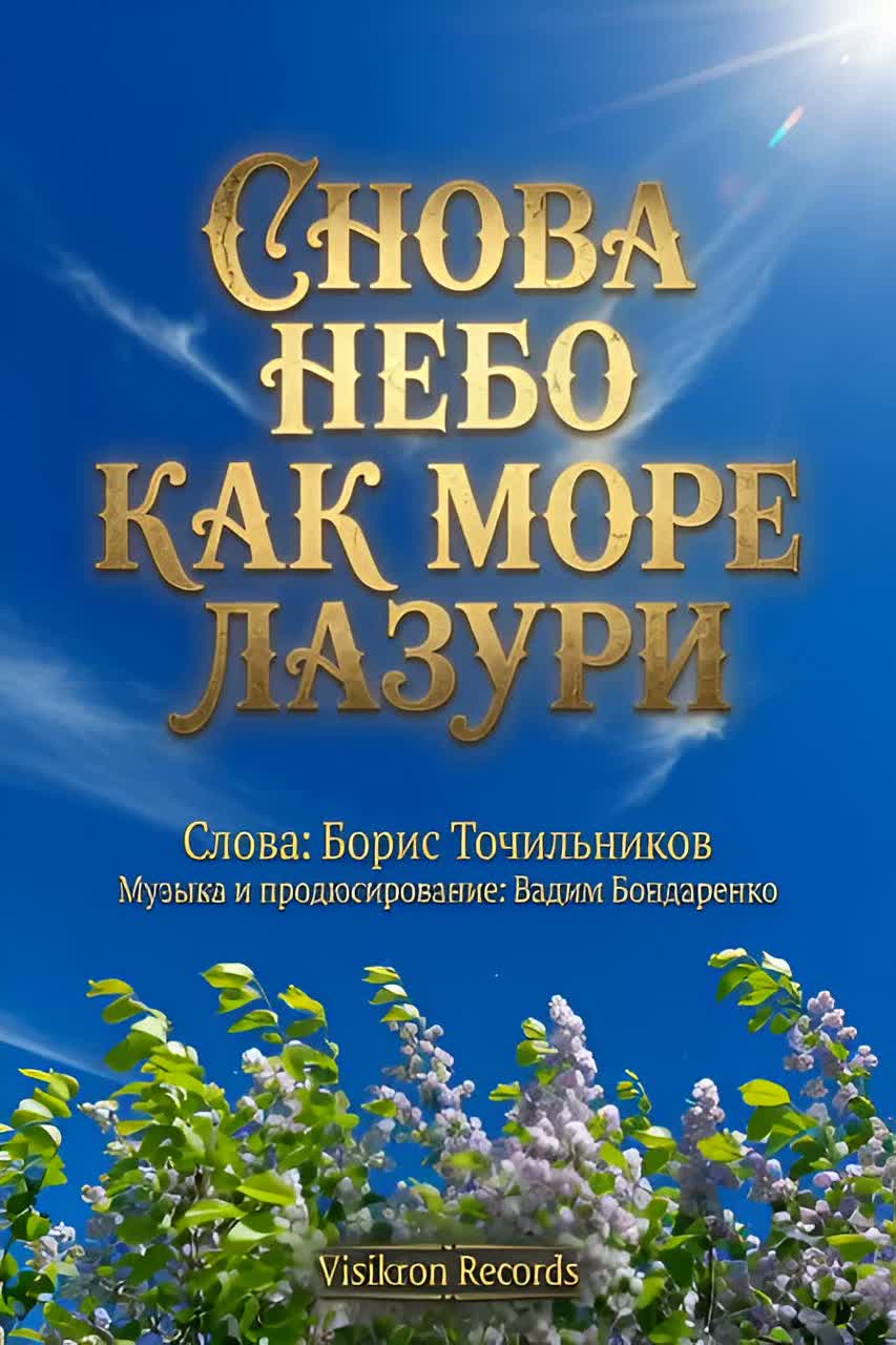 Снова небо как море лазури artwork