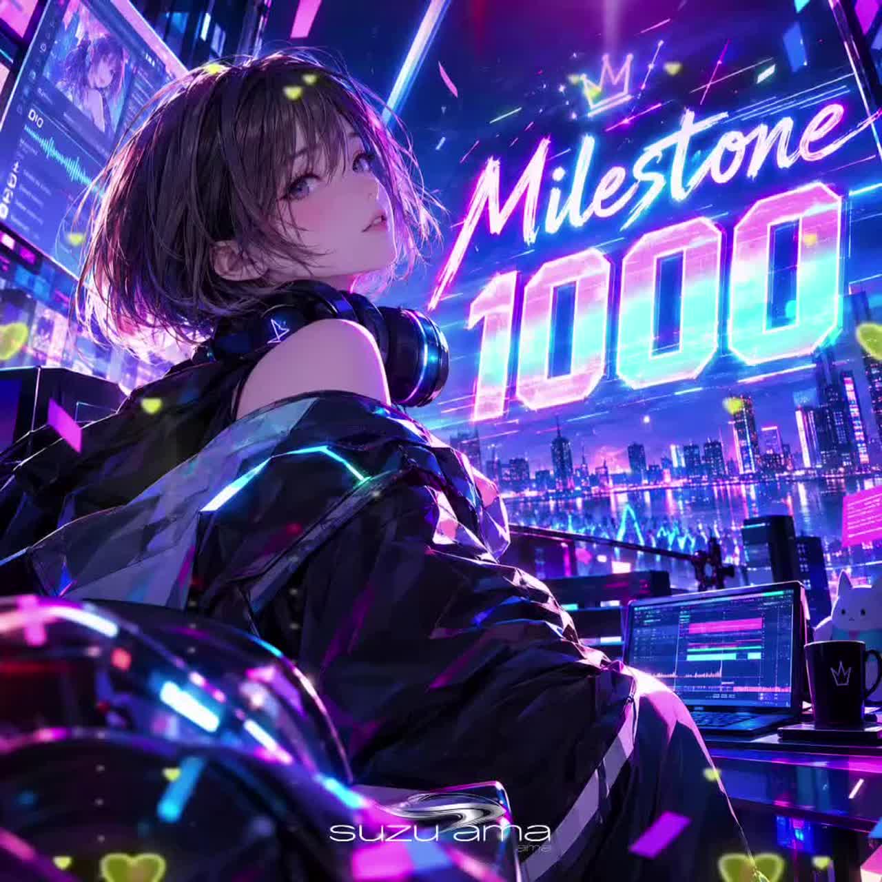 Milestone 1000 artwork
