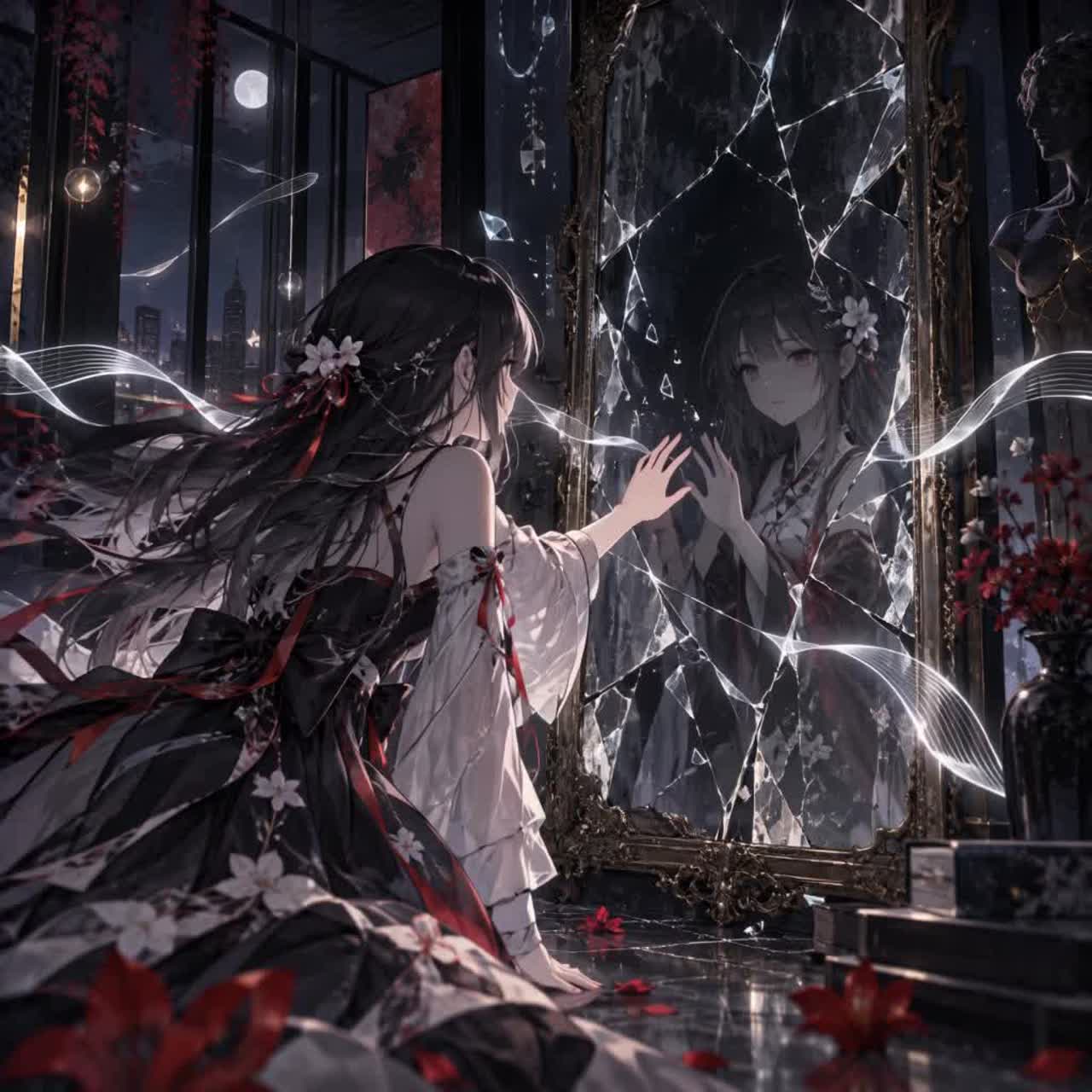 返事をしない鏡 artwork