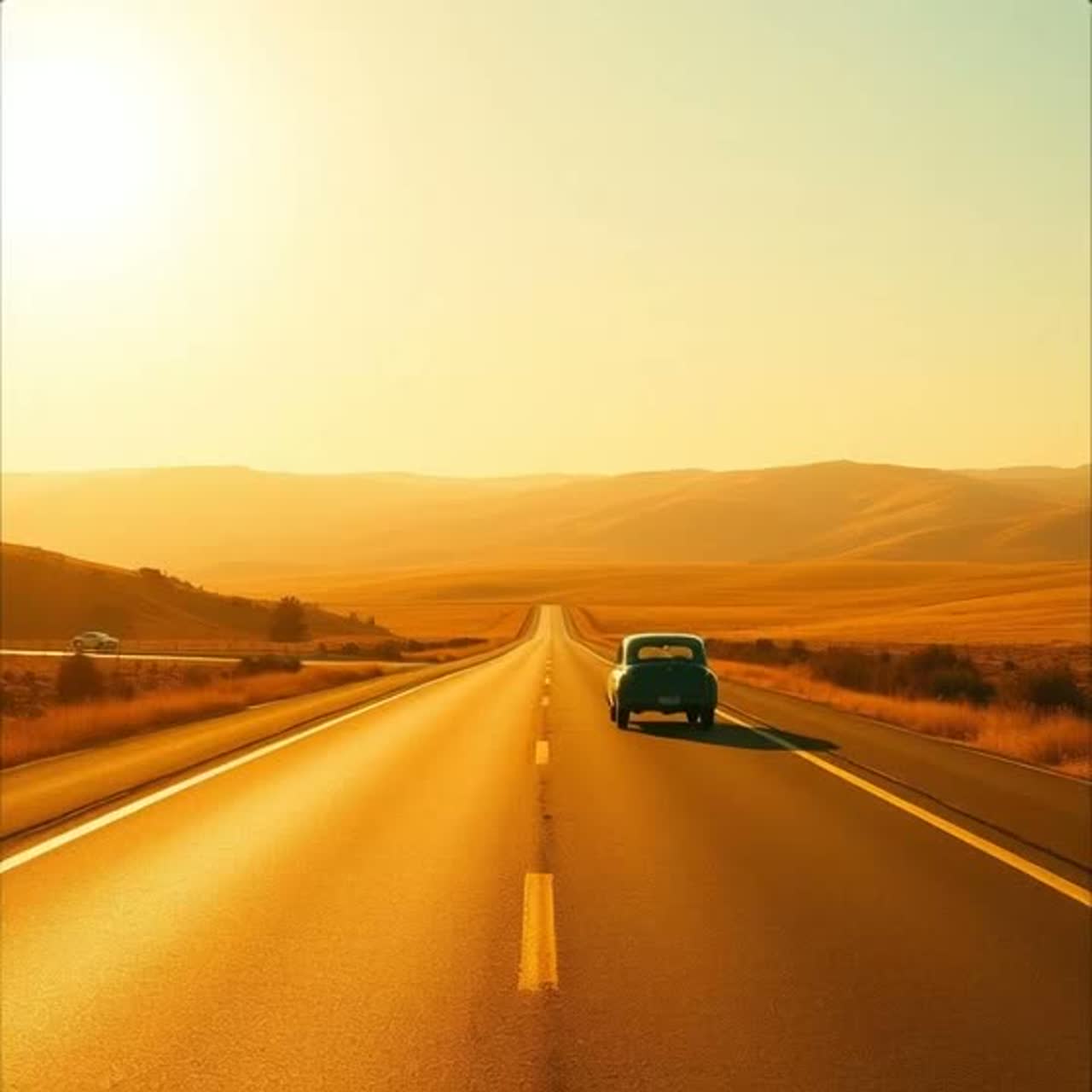 Rolling on Through the Sunshine artwork