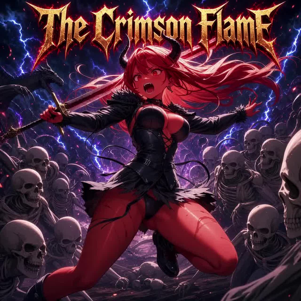 The Crimson flame v6 artwork