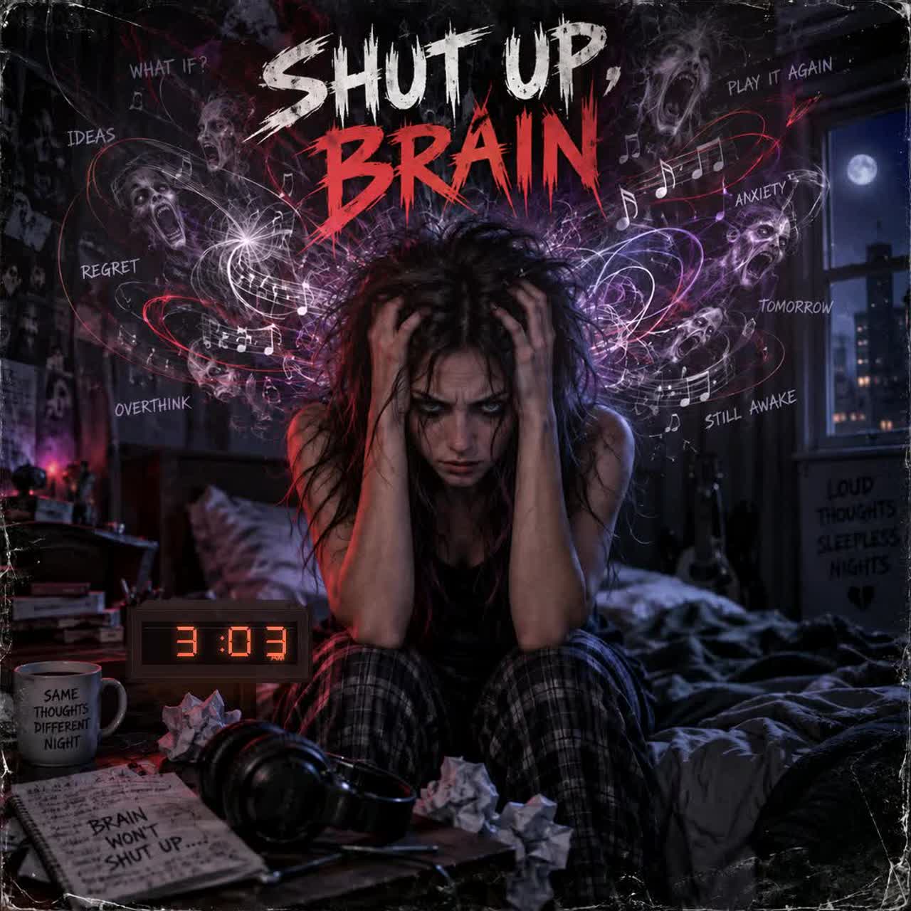 Shut Up, Brain artwork