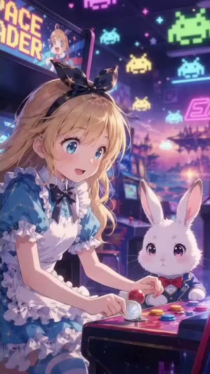 コズミック☆ハロウィン(レトロ風)〜ゲーセン天国〜 artwork