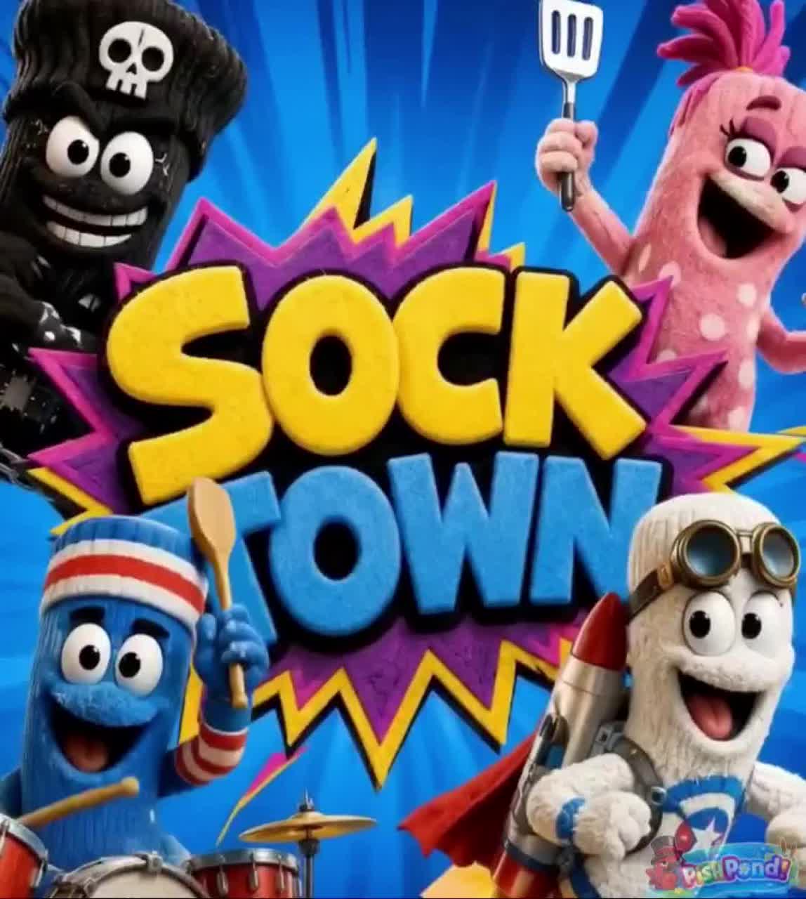 Sock Town: Lost Sock Rock artwork