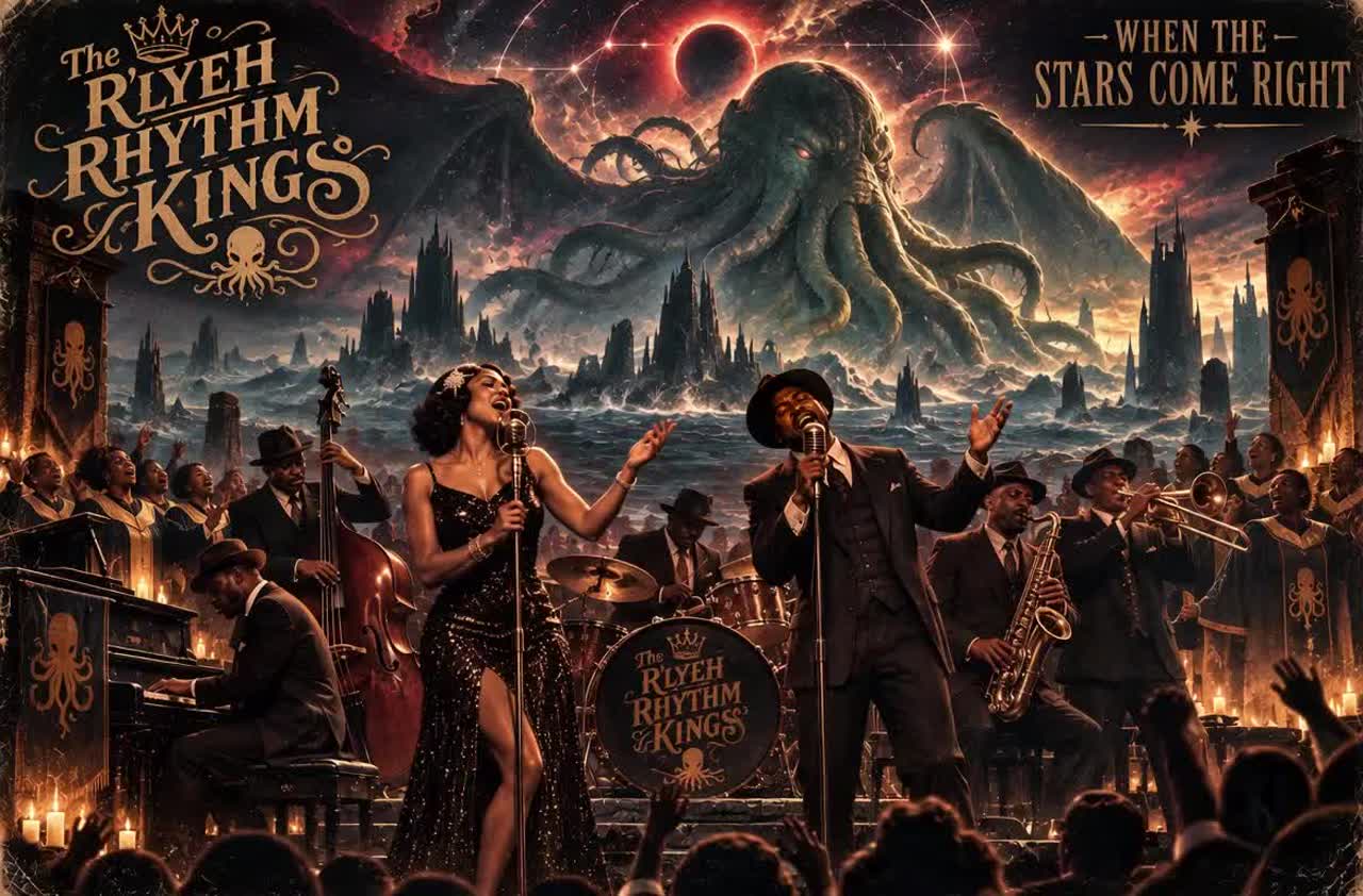 The R’lyeh Rhythm Kings - 14. When the Stars Come Right artwork
