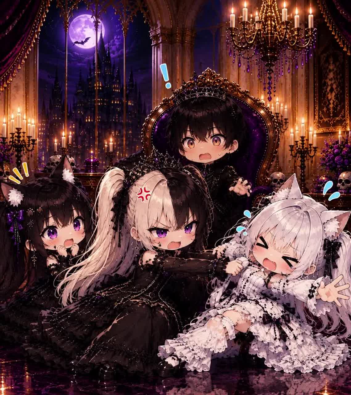 Hushhh! (Gothic Eclipse Remix) ♡G1itch♡ ft 𝔜Øℜ𝔘ℌℑ𝔎𝔄ℜℑ artwork