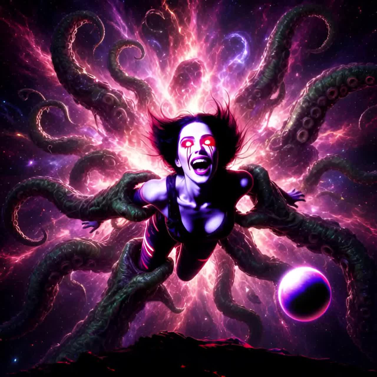 Happy Hardcore Horrors From My Dreams artwork