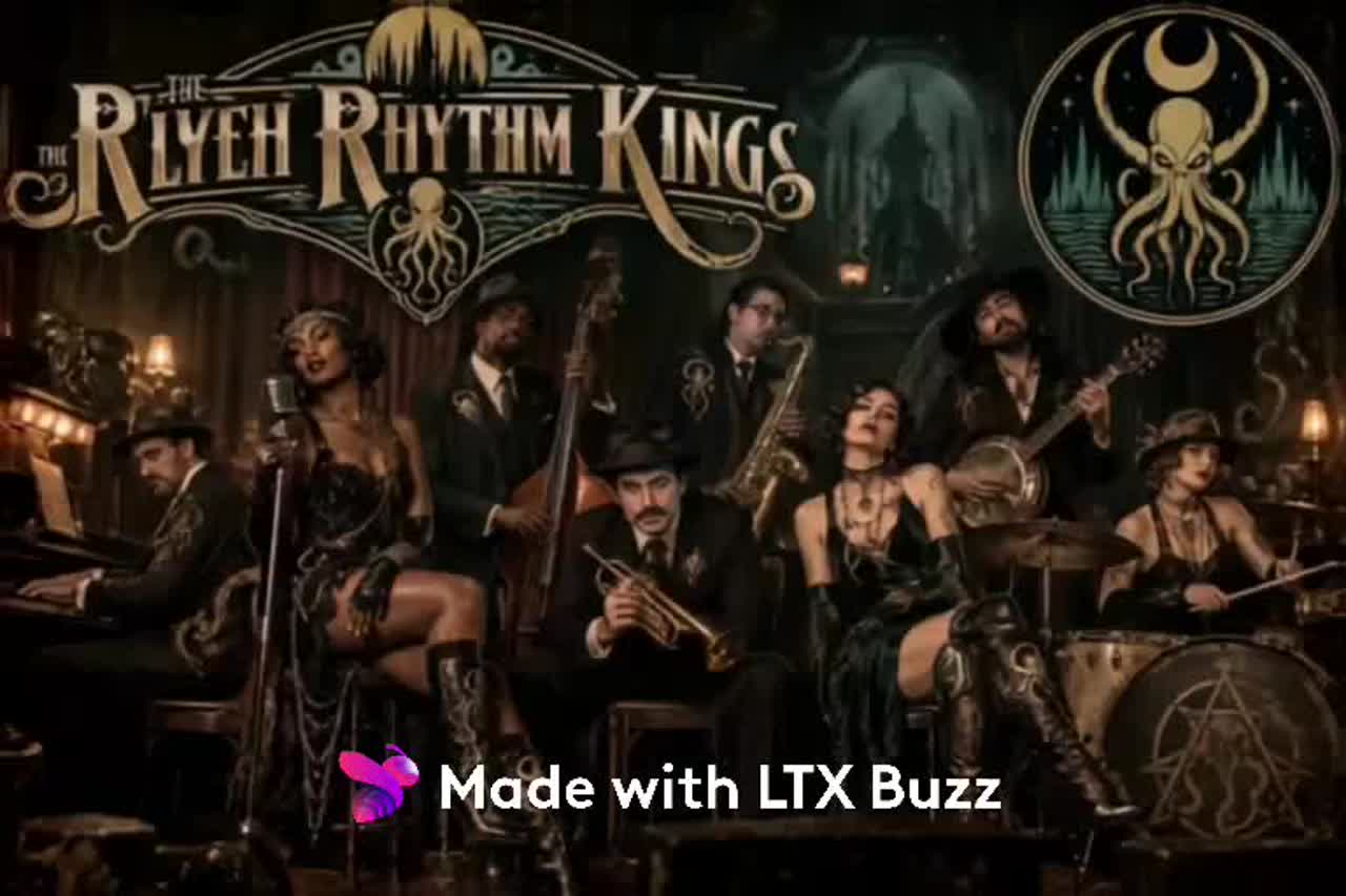 The R’lyeh Rhythm Kings - 7. Three O’Clock in Arkham artwork