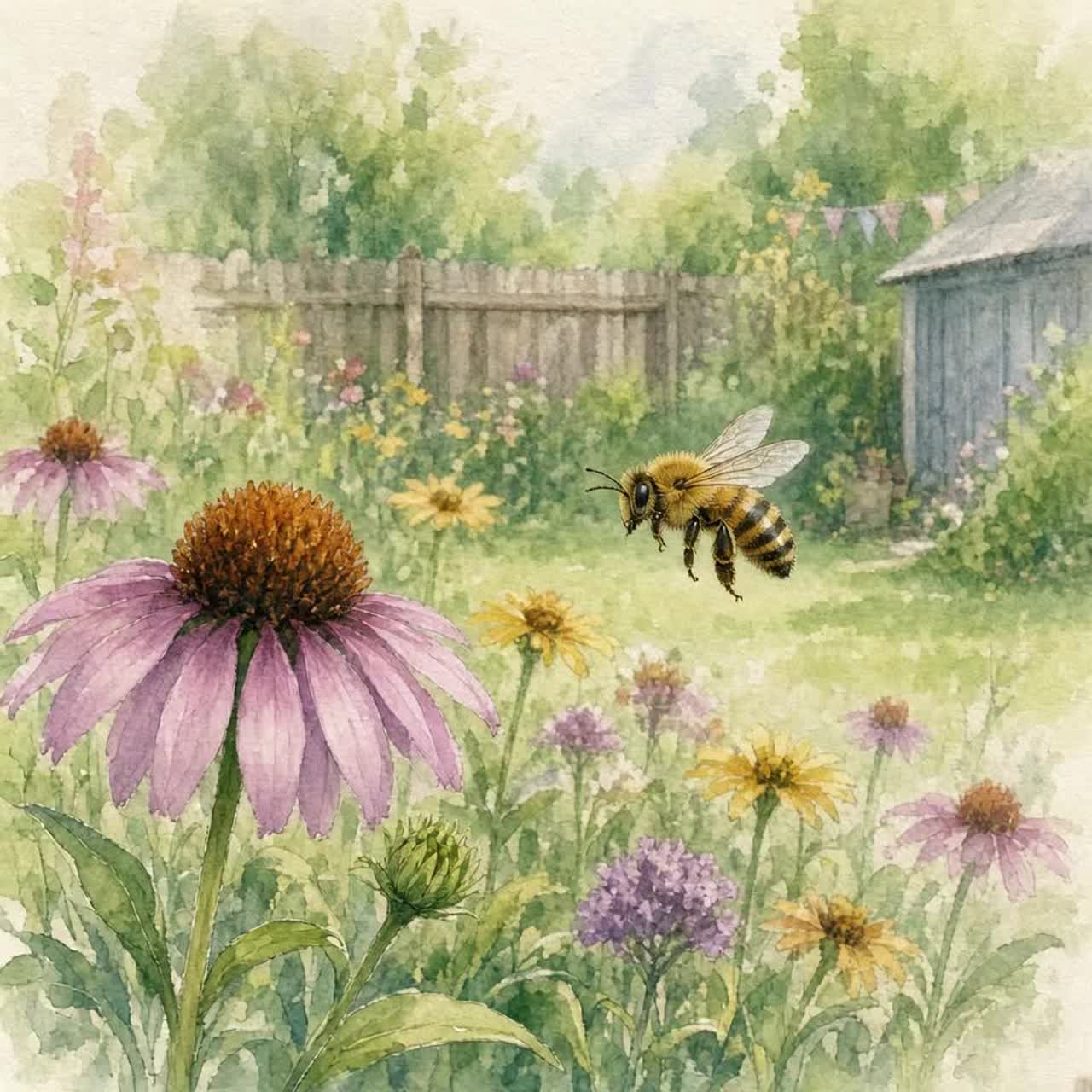 Petting Bees artwork