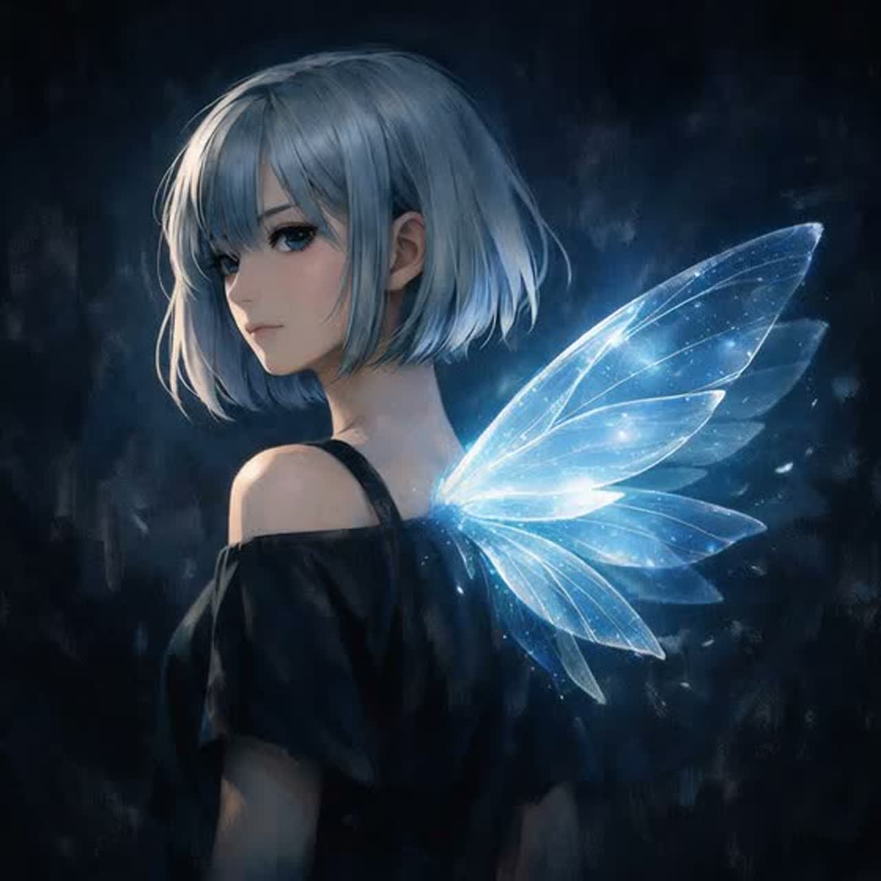 青い羽 artwork