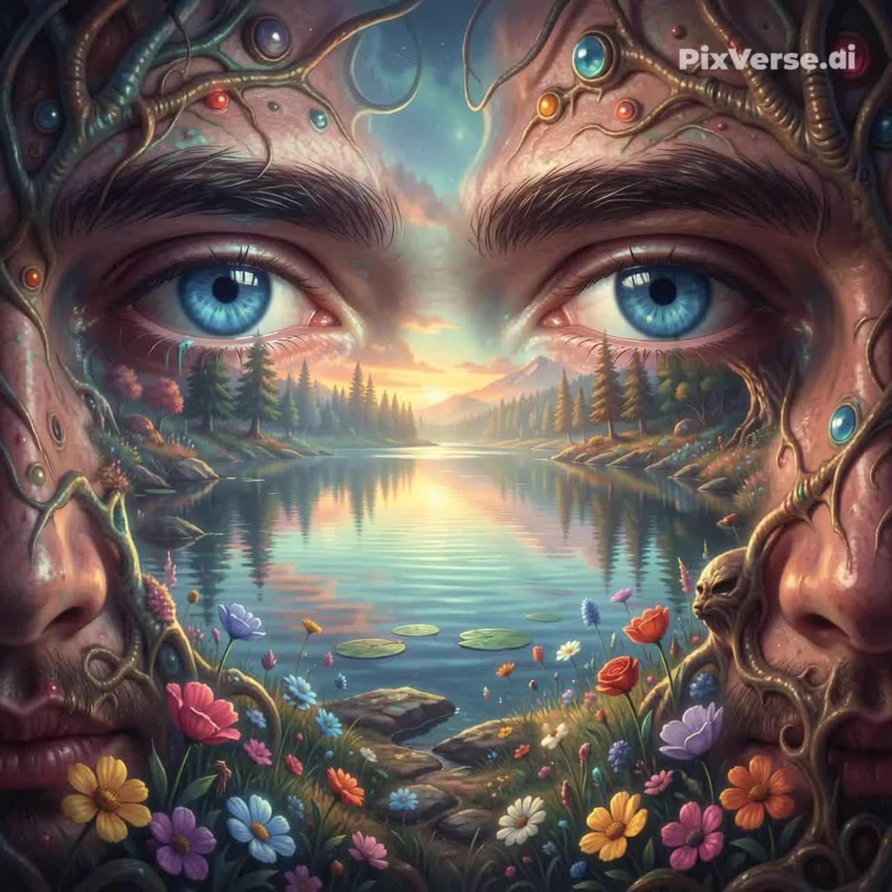 Zafír szemű éden artwork