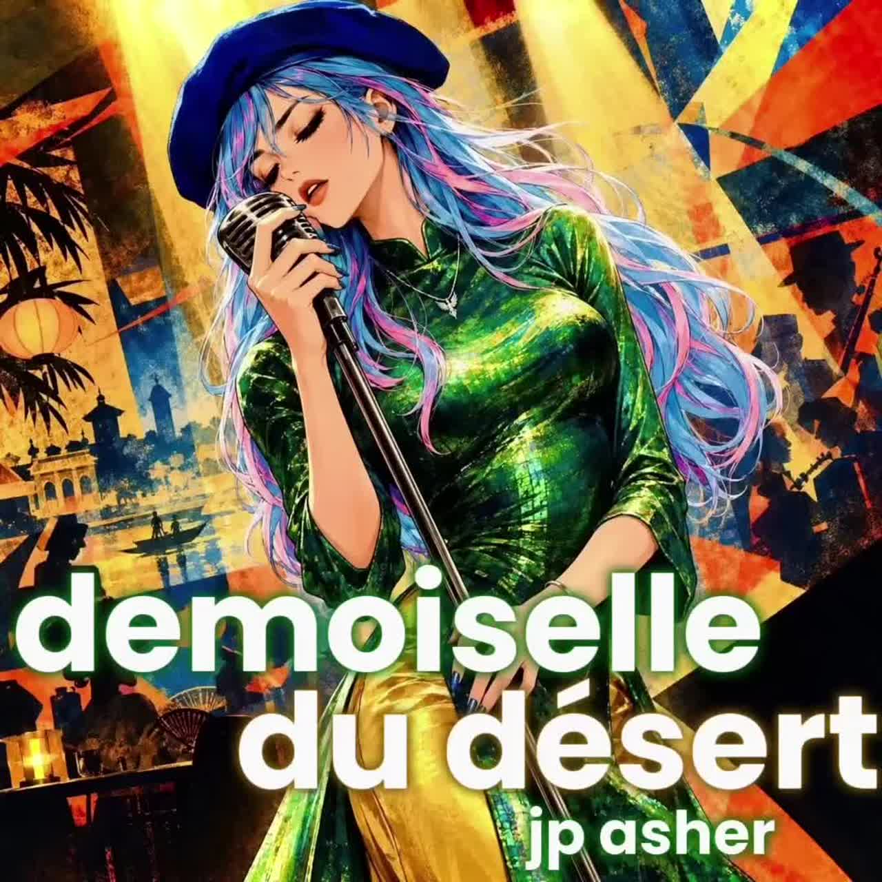 Demoiselle du désert artwork