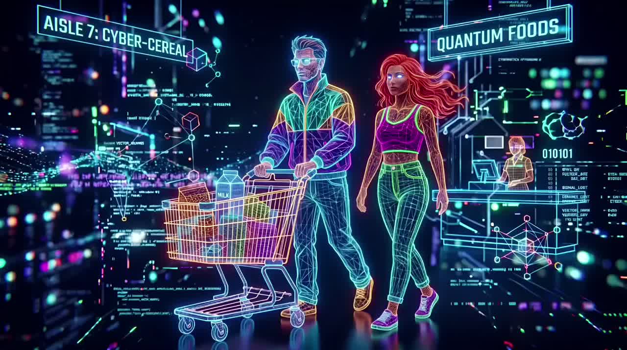 Vector - Drive me to the Supermarkt artwork