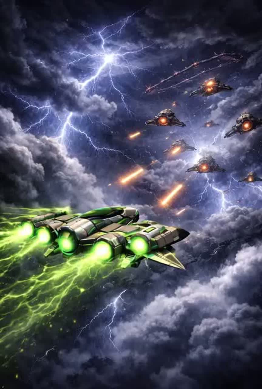 Riding the Thunder Sky artwork