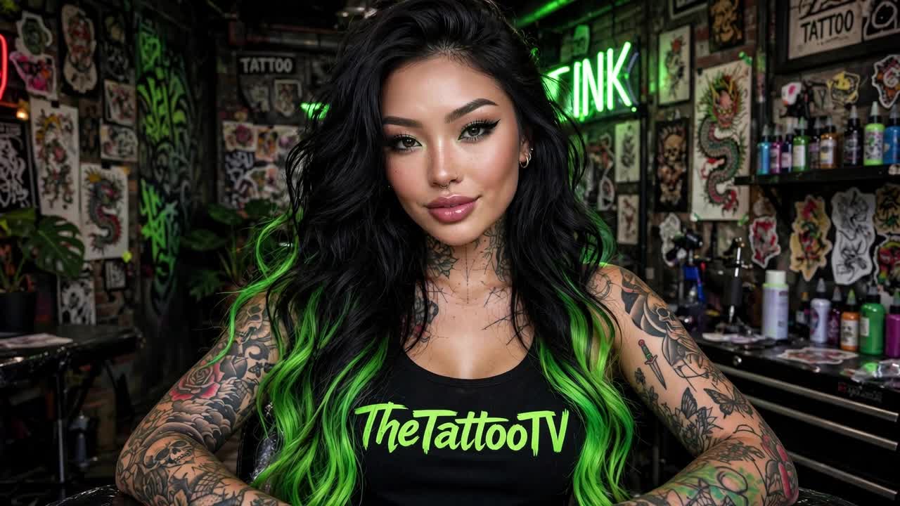 Green Tattoo Ink artwork
