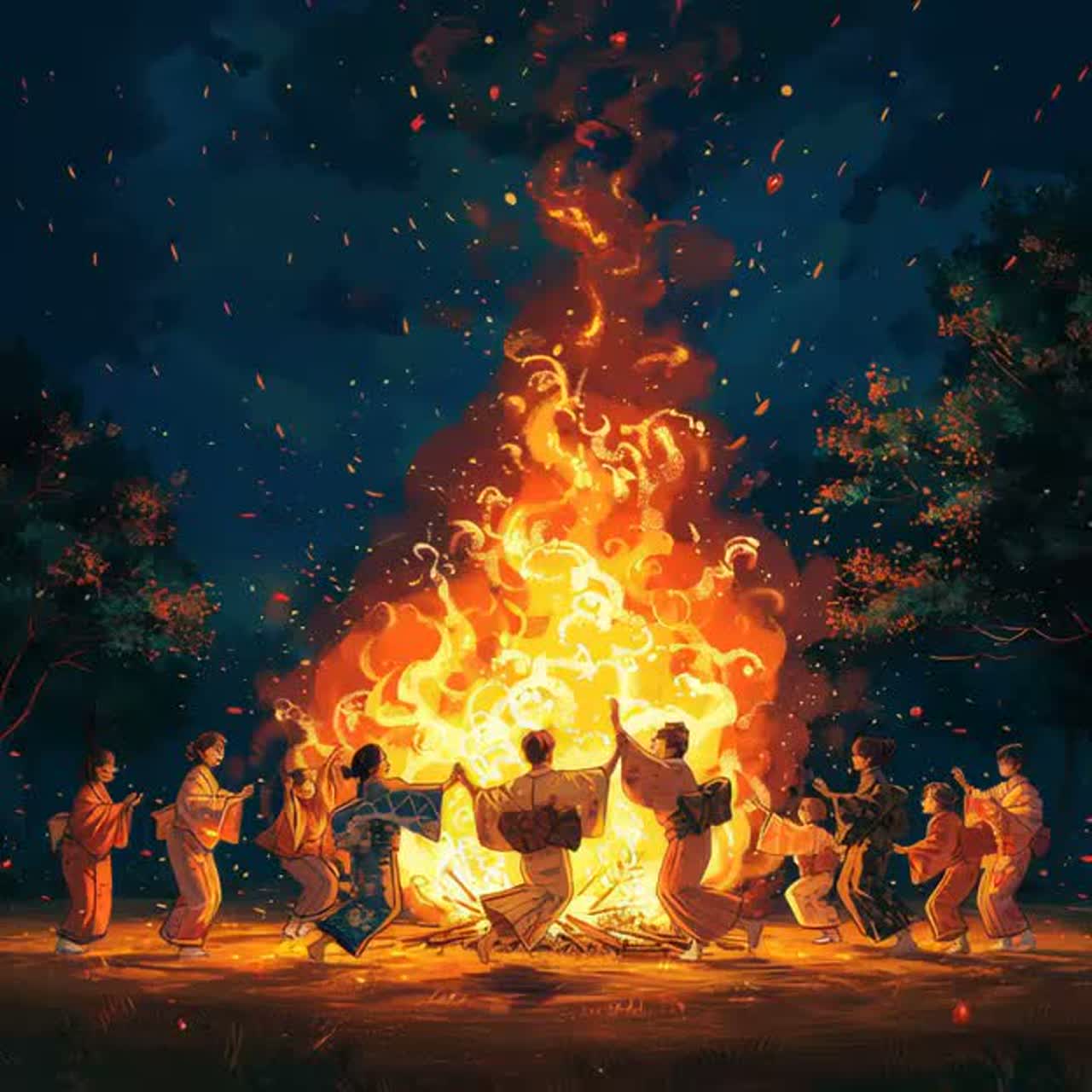 火の祭り artwork
