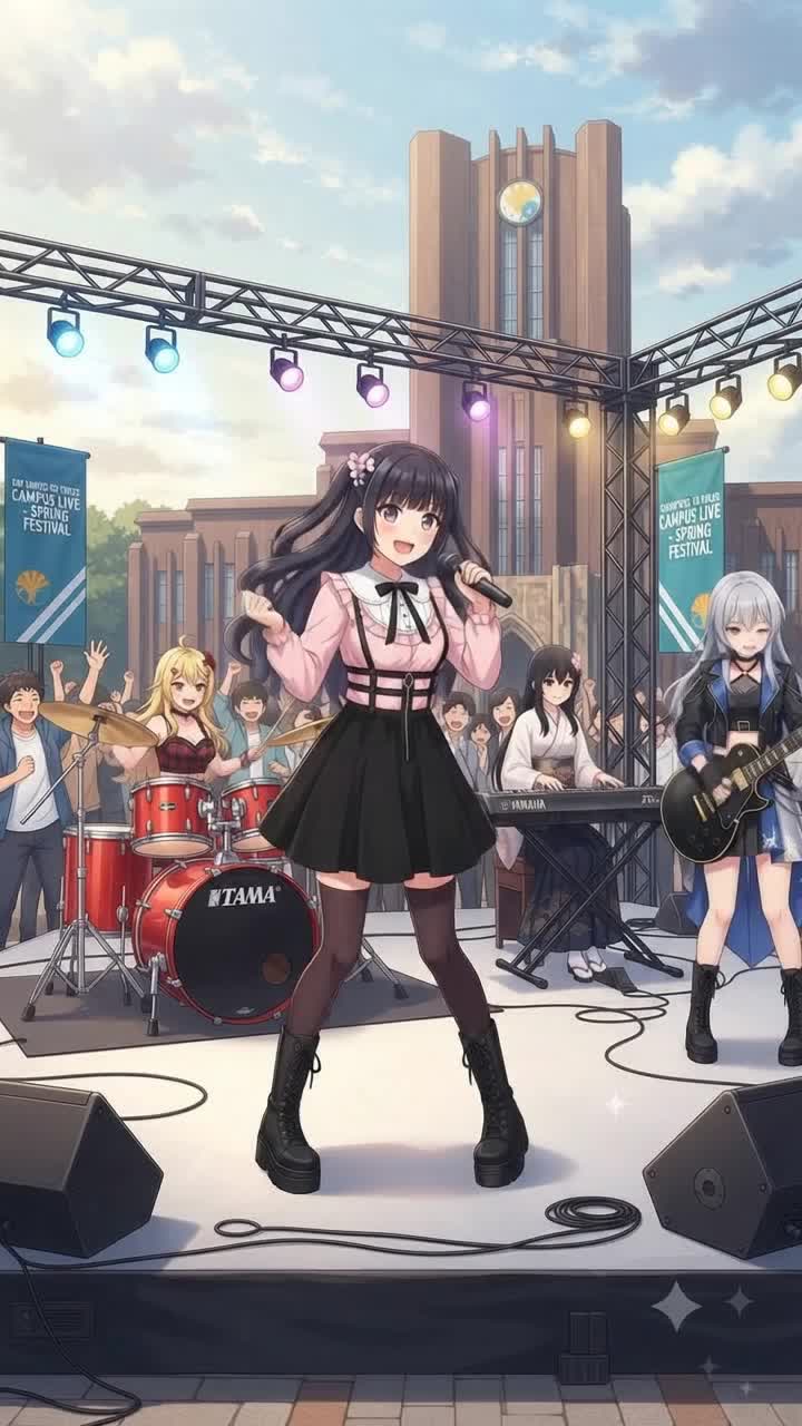 【ネコにゃーシリーズ】ネコにゃ！☆ ネ”ゴニ”ャァ”ー！！ 東京大学ライブver. その2 #denpa song（yy電波ですか？イメージ） artwork
