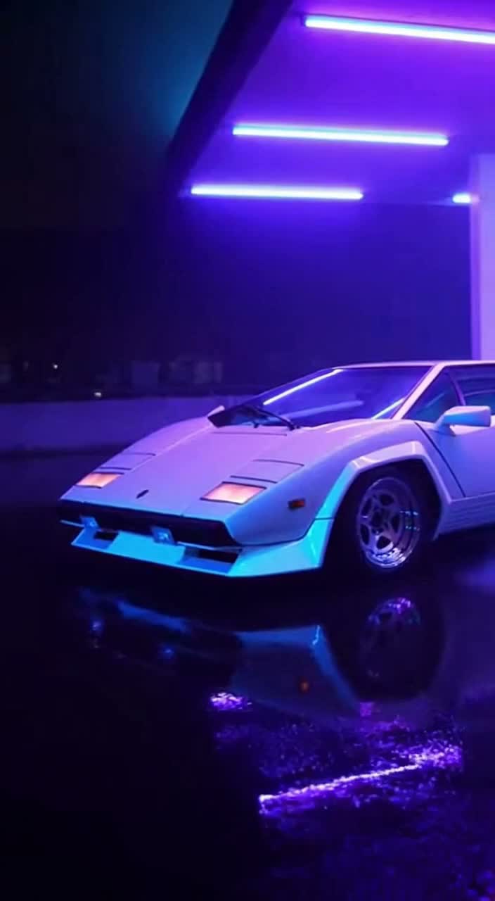 Neon Countach Queen (English Version) artwork