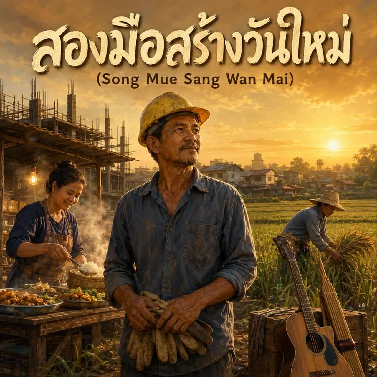 สองมือสร้างวันใหม่ (Song Mue Sang Wan Mai) artwork