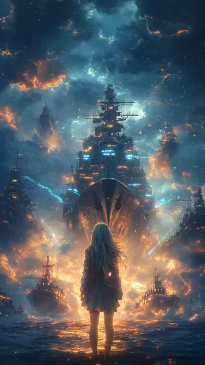 The Silent Armada Awakens artwork