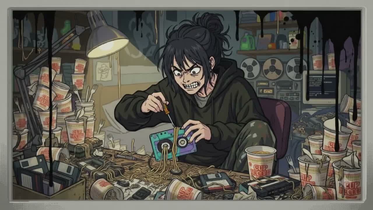 Numbnuts (human-written lyrics) artwork