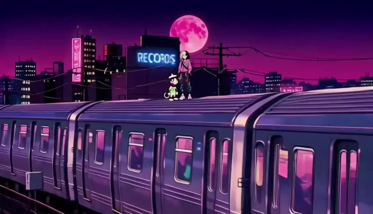 Paint the City - Goldenrod Nights II artwork